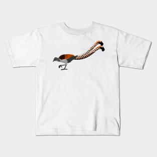 Superb Lyrebird Kids T-Shirt